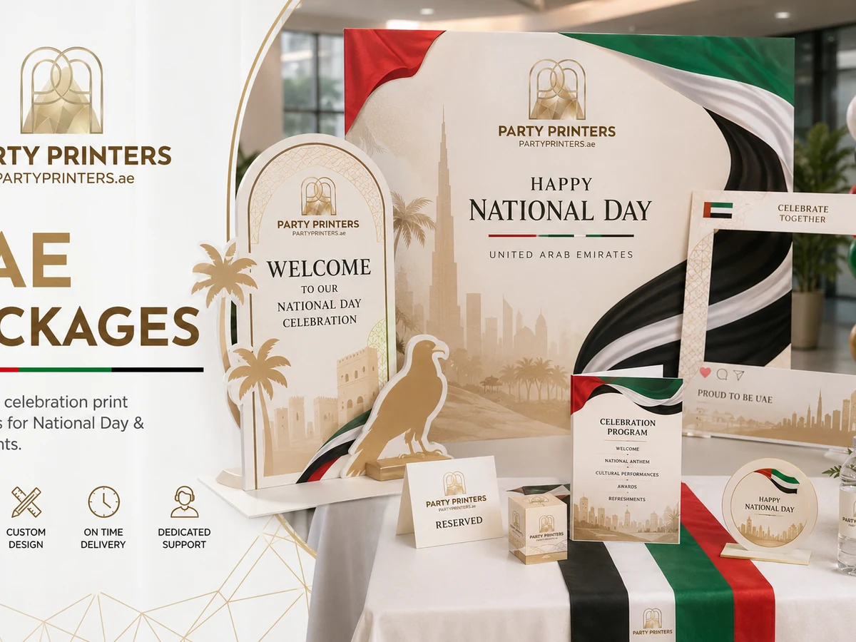 UAE National Day printing
