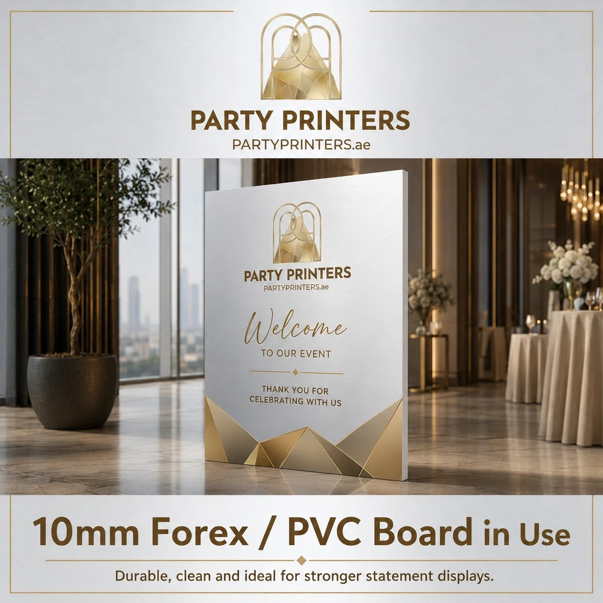 10mm Forex / PVC Board