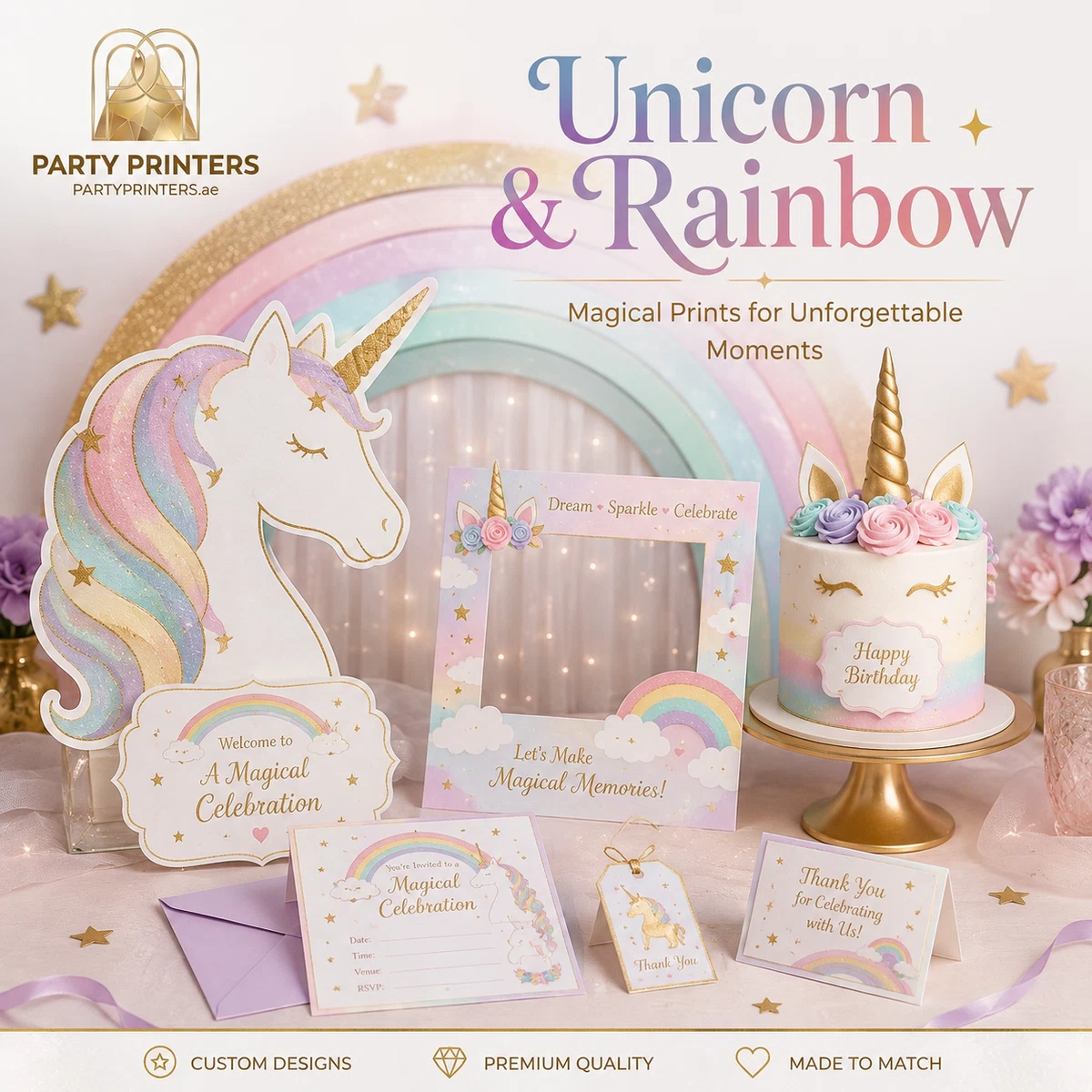 Unicorn & Rainbow