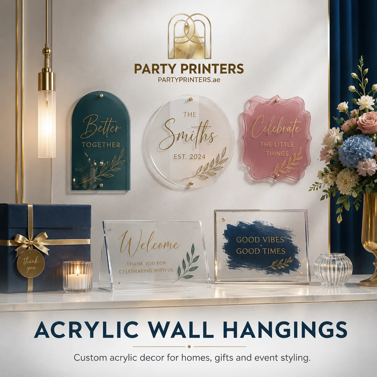 Acrylic Wall Hangings