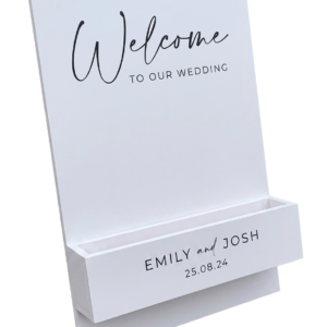 Custom Welcome Board | Personalized Event Welcome Sign with Premium Rigid Display Finish