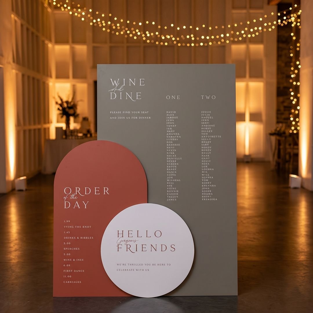Mauve Grey Wedding Welcome & Seating Sign Set – Modern Multi-Board Display - Image 3
