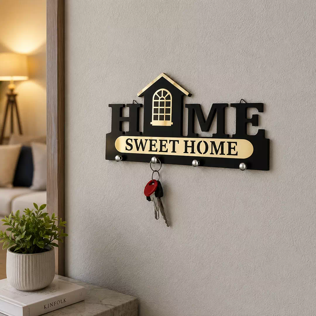 Home Sweet Home Wall Key Holder - Image 3