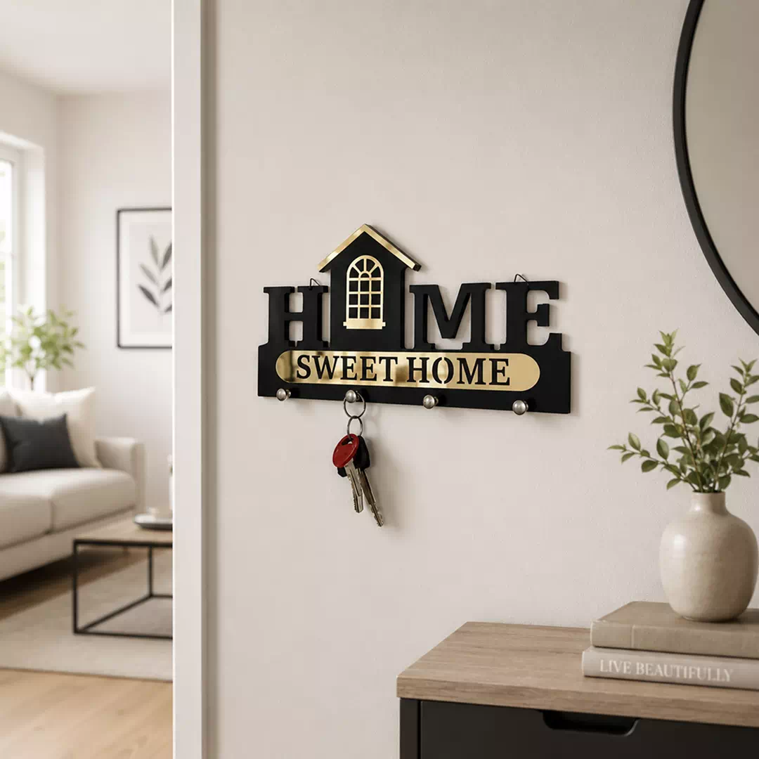 Home Sweet Home Wall Key Holder