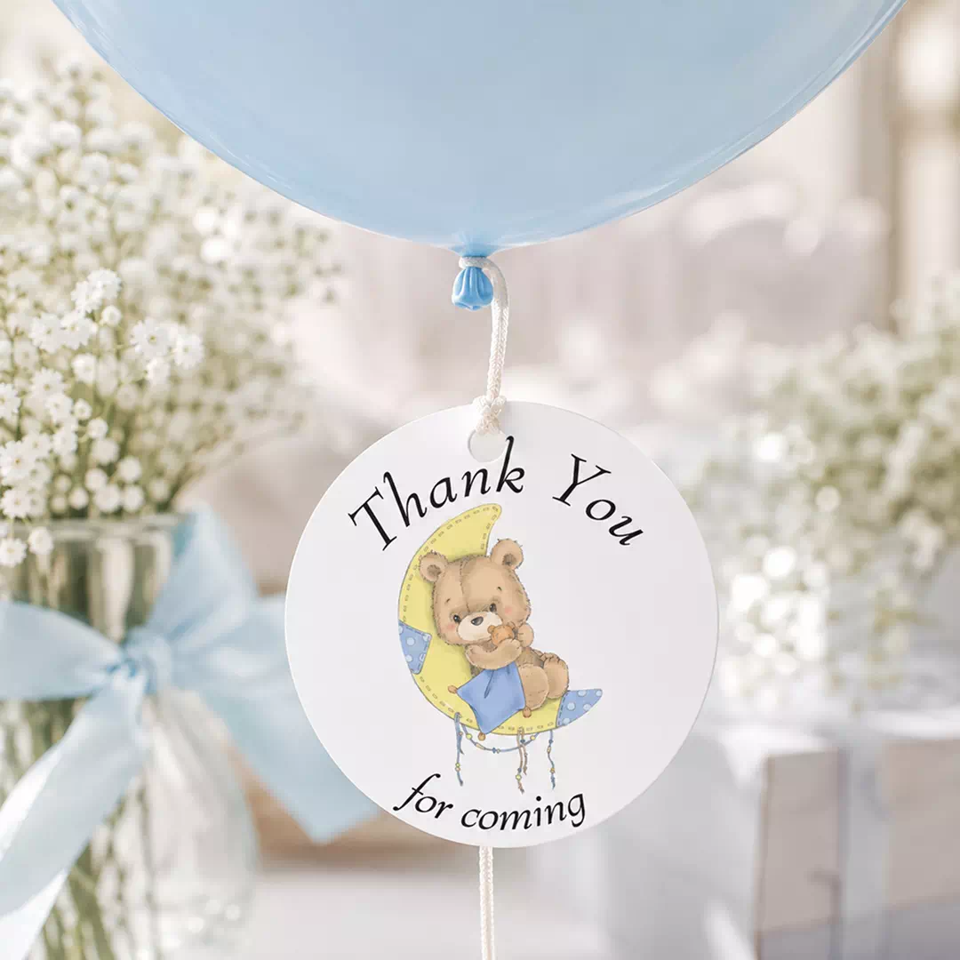 Princess Thank You Balloon Tags