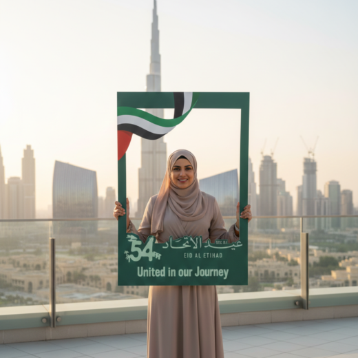 UAE 54th National Day Personalised Selfie Photo Frame