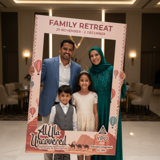 Family Retreat Personalised Welcome Selfie Photo Frame