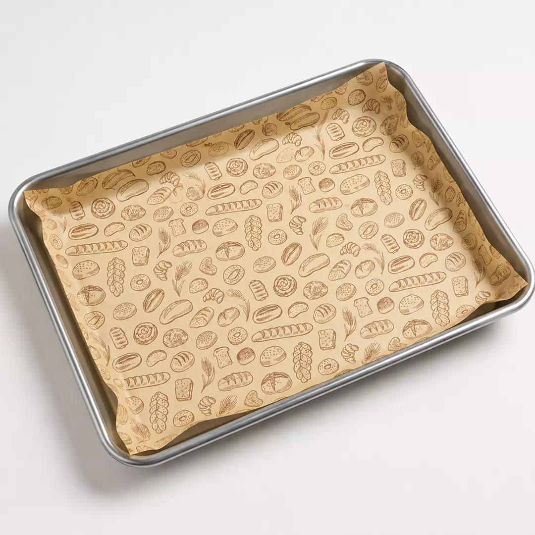 Branded Icon Pattern Food Sheet – Custom Branded Food Wrap Paper UAE