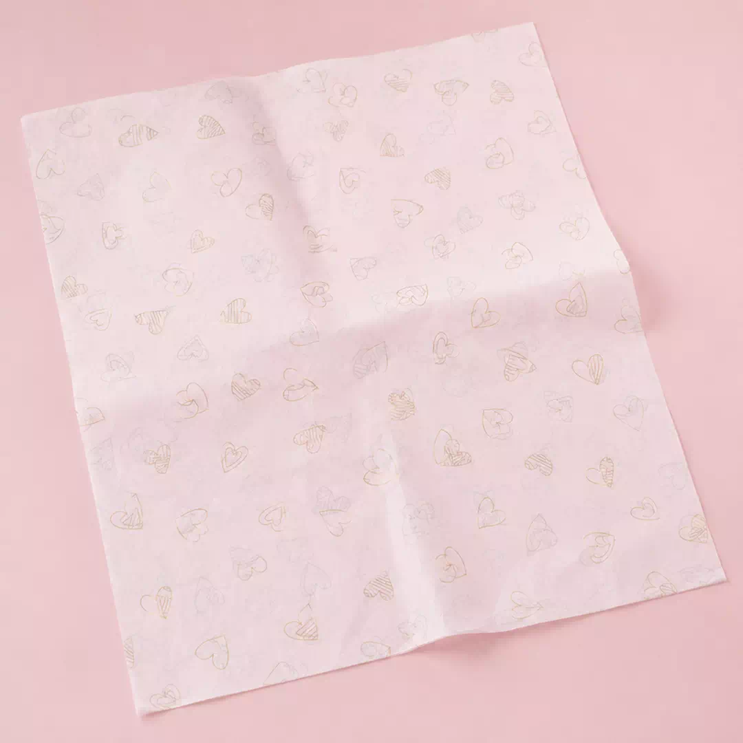 Heart Pattern Tissue Paper – Custom Branded Tissue Paper UAE - Image 4