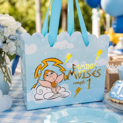 Custom Rainy Day Cloud Personalised Goodie Bag – Personalised Party Favour Bags UAE