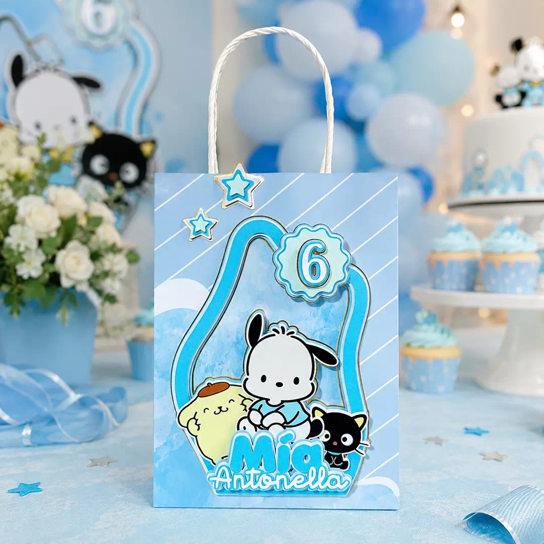 Custom Character Number Personalised Goodie Bag – Personalised Party Favour Bags UAE - Image 4