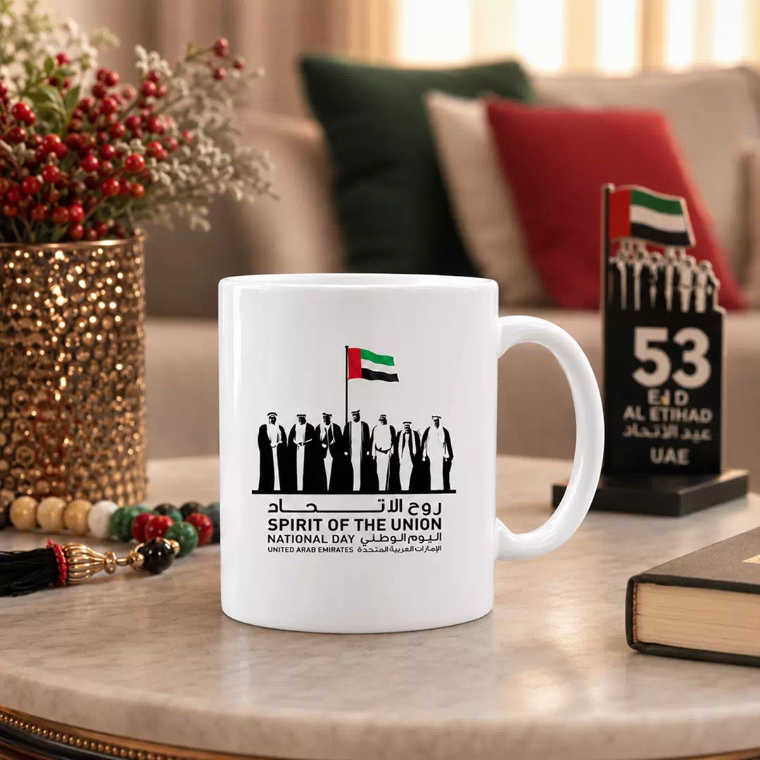 Spirit of the Union UAE Founding Leaders Heritage Ceramic Mug