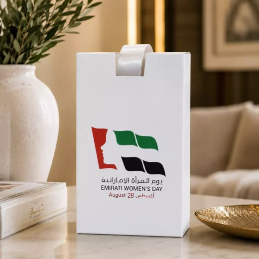 Emirati Women's Day UAE Flag Paper Gift Bag